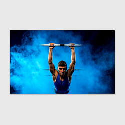 Бумага для упаковки Турникмен синий дым, цвет: 3D-принт