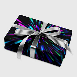 Бумага для упаковки Neon rods, цвет: 3D-принт — фото 2