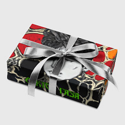 Бумага для упаковки Сектор Газа рисованный портрет Юры Хоя, цвет: 3D-принт — фото 2