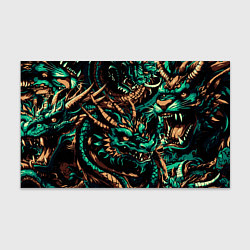 Бумага для упаковки Японские драконы ирезуми, цвет: 3D-принт