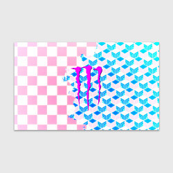 Бумага для упаковки Monster energy neon anime, цвет: 3D-принт