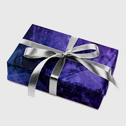 Бумага для упаковки Абстракция - purple dance of colors, цвет: 3D-принт — фото 2