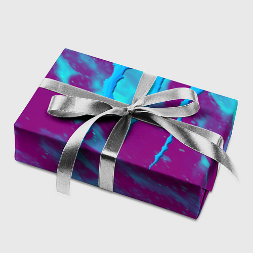 Бумага для упаковки Monster energy неон / 3D-принт – фото 2