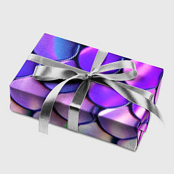 Бумага для упаковки Мазки краски с градиентом, цвет: 3D-принт — фото 2