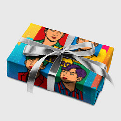 Бумага для упаковки Astro разноцветный комикс, цвет: 3D-принт — фото 2