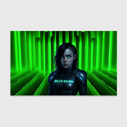 Бумага для упаковки Билли Айлиш космический костюм, цвет: 3D-принт