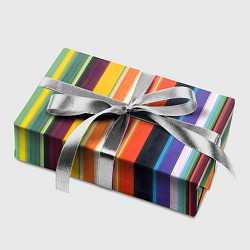 Бумага для упаковки Разноцветная полоска, цвет: 3D-принт — фото 2