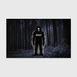 Бумага для упаковки Bones в стиле ужасов, цвет: 3D-принт