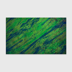 Бумага для упаковки Абстракция - green paint strokes, цвет: 3D-принт