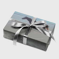 Бумага для упаковки Лошадь почему мем на берегу, цвет: 3D-принт — фото 2