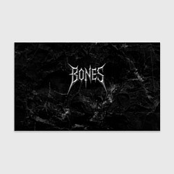 Бумага для упаковки Bones лого из металла, цвет: 3D-принт