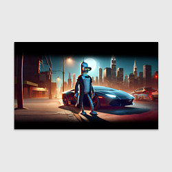 Бумага для упаковки Бендер с пистолетом - Нью-Йоркская мафия, цвет: 3D-принт