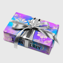 Бумага для упаковки Lana Del Rey нарисованная черными линиями, цвет: 3D-принт — фото 2