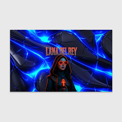 Бумага для упаковки Lana Del Rey киберпанк, цвет: 3D-принт