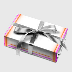 Бумага для упаковки Neon white orange pink, цвет: 3D-принт — фото 2