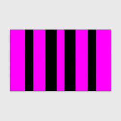 Бумага для упаковки Color black pink lines, цвет: 3D-принт