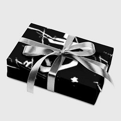 Бумага для упаковки Doom logo штрихи, цвет: 3D-принт — фото 2