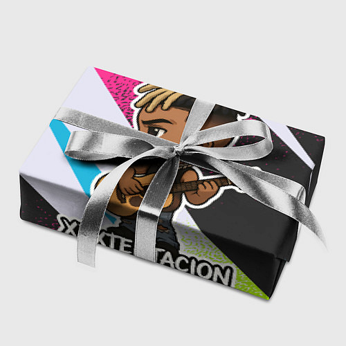 Бумага для упаковки XXXTentacion в мультяшном стиле / 3D-принт – фото 2