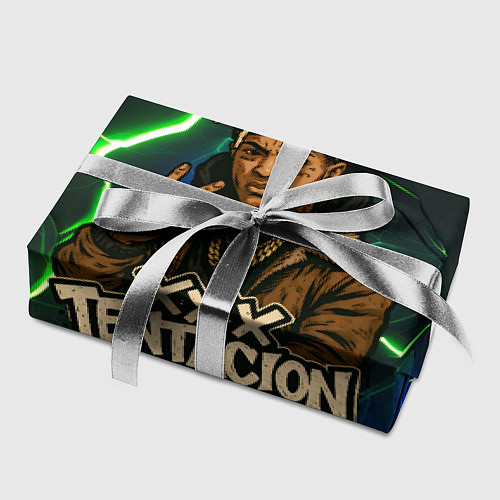 Бумага для упаковки XXXTentacion anime style / 3D-принт – фото 2