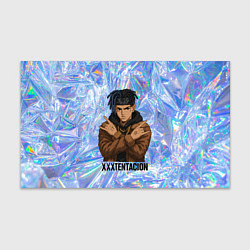 Бумага для упаковки XXXTentacion - скрещенные руки, цвет: 3D-принт