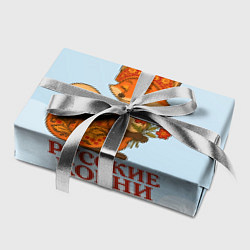 Бумага для упаковки Русская душа - лисица, цвет: 3D-принт — фото 2