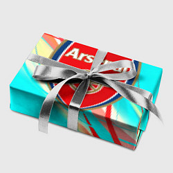 Бумага для упаковки Arsenal stripes, цвет: 3D-принт — фото 2
