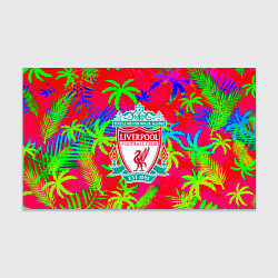 Бумага для упаковки Liverpool тропический неон, цвет: 3D-принт