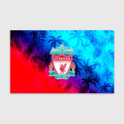 Бумага для упаковки Liverpool неоновые тропики, цвет: 3D-принт