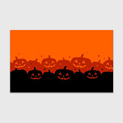 Бумага для упаковки Хэллоуин счастливые тыквы, цвет: 3D-принт