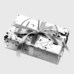 Бумага для упаковки Borussia черно белые краски, цвет: 3D-принт — фото 2