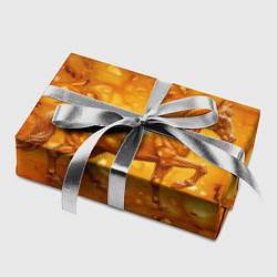 Бумага для упаковки Лошадь из желтого янтаря, цвет: 3D-принт — фото 2