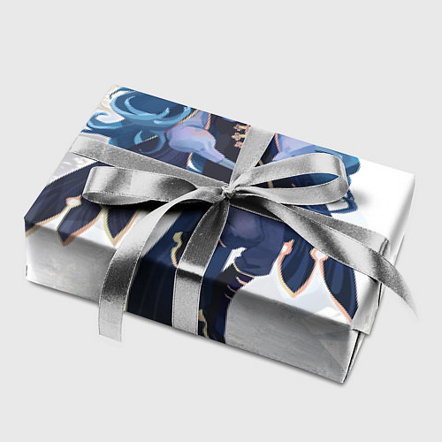 Бумага для упаковки Стиль хохлома: Сирин / 3D-принт – фото 2