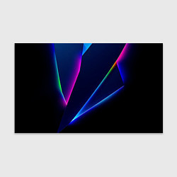 Бумага для упаковки Neon colored geometric shapes, цвет: 3D-принт