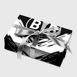 Бумага для упаковки Borussia белые краски линии, цвет: 3D-принт — фото 2