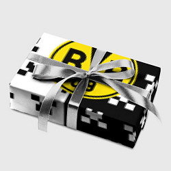 Бумага для упаковки Borussia pattern minecraft, цвет: 3D-принт — фото 2