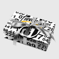 Бумага для упаковки Ювентус числа, цвет: 3D-принт — фото 2