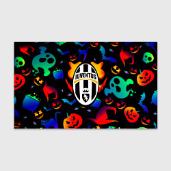 Бумага для упаковки Juventus хэллоуин неон, цвет: 3D-принт