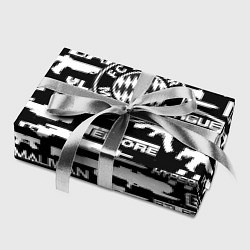 Бумага для упаковки ФК Манчестер Юнайтед, цвет: 3D-принт — фото 2