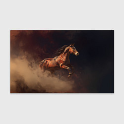 Бумага для упаковки Лошадь в прыжке из пыли, цвет: 3D-принт