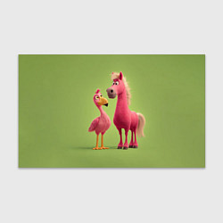 Бумага для упаковки Розовые они такие, цвет: 3D-принт