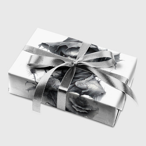 Бумага для упаковки Eerie Scarecrow / 3D-принт – фото 2