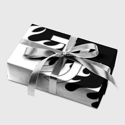 Бумага для упаковки Ювентус огонь текстура, цвет: 3D-принт — фото 2