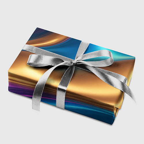 Бумага для упаковки Сплавы разноцветные / 3D-принт – фото 2