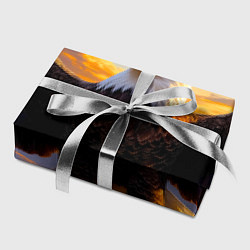 Бумага для упаковки Белоголовый орлан владыка небес, цвет: 3D-принт — фото 2