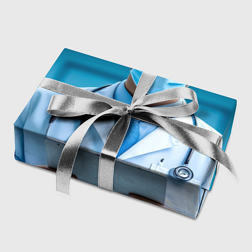 Бумага для упаковки Медицинский специалист / 3D-принт – фото 2