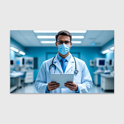 Бумага для упаковки Медицинский специалист, цвет: 3D-принт