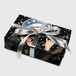 Бумага для упаковки Снегурочка с гитарой - Рок, цвет: 3D-принт — фото 2