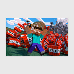 Бумага для упаковки Minecraft Man, цвет: 3D-принт