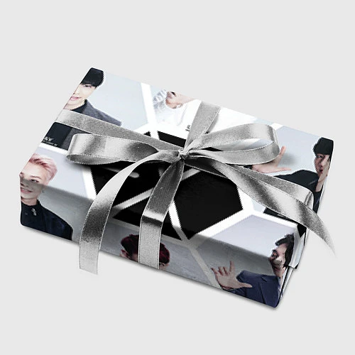 Бумага для упаковки EXO Boys / 3D-принт – фото 2