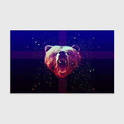 Бумага для упаковки Roar Bear, цвет: 3D-принт